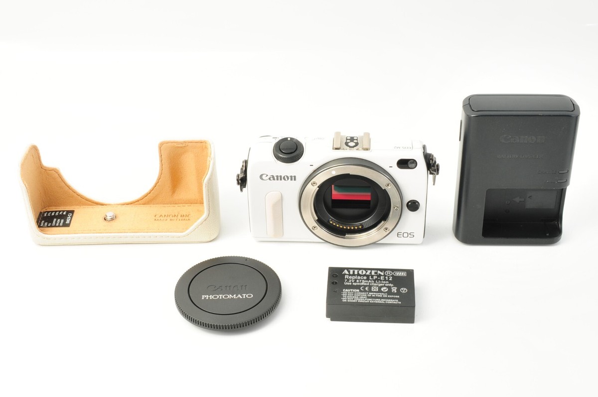 Canon - Canon EOS M2 Digital Camera Body  [極上品] Canon EOS M2 Digital Camera Body Bay Blue Set W. 90ex Flash