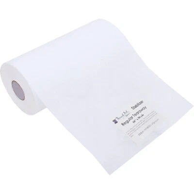 THREADART TEARAWAY EMBROIDERY MACHINE STABILIZER BACKING - PRECUTS & ROLLS - MEDIUM WEIGHT