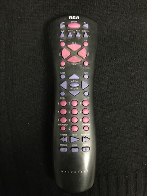 RCA CRK76SG3 Universal Remote Control, OEM for TV DVD AUX VCR Directv AUX