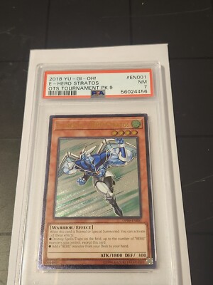 Yu-Gi-Oh! Elemental Hero Stratos - OP09-EN001 Ultimate Rare - Unlimited Edition OTS Tournament Pack 9