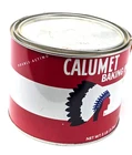Vintage Calumet Baking Powder Tin 5lb.  Collectable American logo