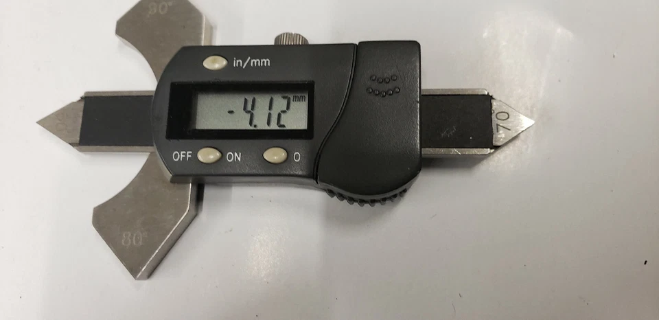 G.A.L. Medidor de soldadura digital Gage Co. GAL-18 en caja con grabados. lote #1 estante w3 Foto 2 de 4