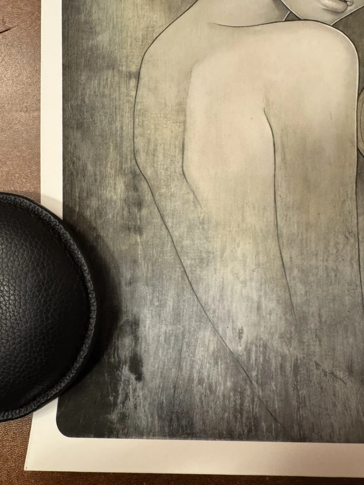 Impresión artística firmada por Audrey Kawasaki Two Sisters 2007 Underwater Dreamy Sirens Muses Foto 4 de 4