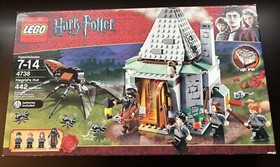 2010 LEGO Harry Potter Hagrid's Hut 4738 NEW Factory Sealed Toy 🕷️ 🧙 🔥 ￼￼