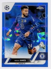 Reece James CHELSEA FC 2022-23 UEFA Chrome Sapphire Base