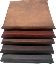 Bankauflage Polsterauflage  Kissen Lederlook Kissen 5 Farben 5 Größen