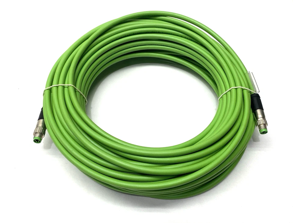 Beckhoff ZK1090-3131-0200 Double-Ended Cordset M8 4-Pin Male 20m - Image 3 of 4