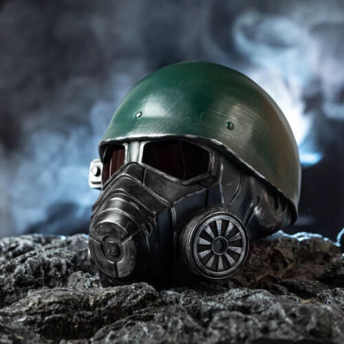 Gioco 1:1 Fallout 4 Veteran Ranger Casco Cosplay Maschera Completa Puntelli Resina Replica - Foto 3 di 12