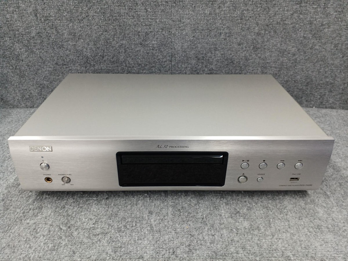 Denon DCD-755RE CD Player Silver Good Condition Used w/Remote | eBay