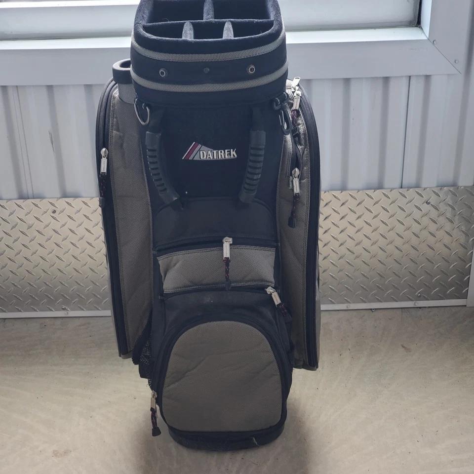 Datrek Golf Bag = Black/Gray 8-Way - Image 2 of 4