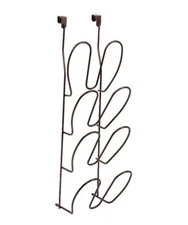  Metal Bloom Over the Cabinet Lid Organizer () - Storage for Kitchen, Chrome