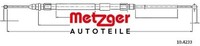 Metzger 10.4233 Seilzug FüR Feststellbremse Handbremsseil Bremsseil FüR BMW