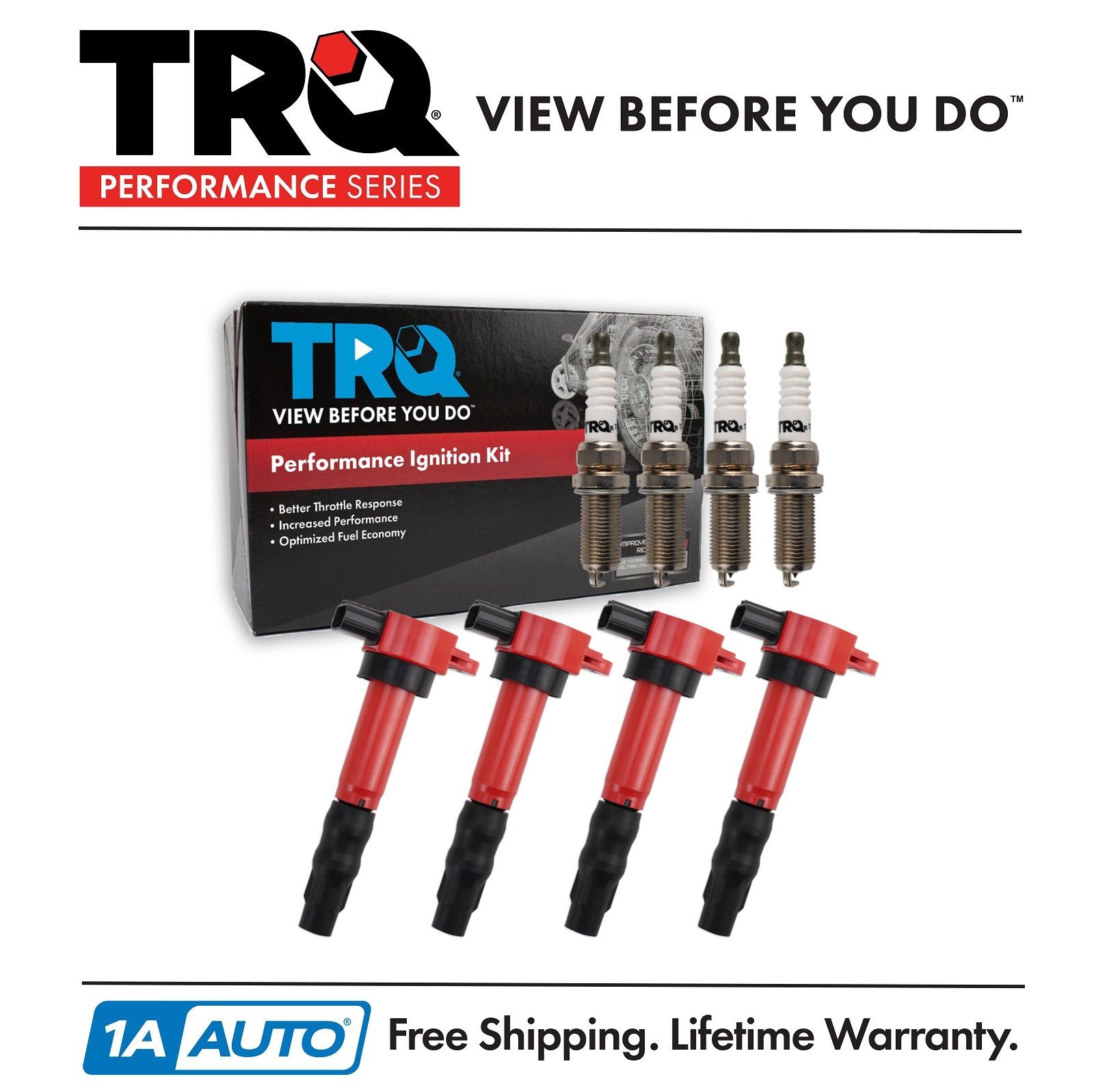 TRQ Performance Ignition Kit Red For 04 Mitsubishi Outlander