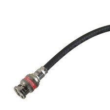 6FT 12G SDI Cable Belden 4505R Black BNC To BNC Video Patch Extension Cord