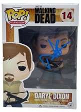 Norman Reedus Signed The Walking Dead Daryl Dixon Funko Pop 14 Autograph BAS COA