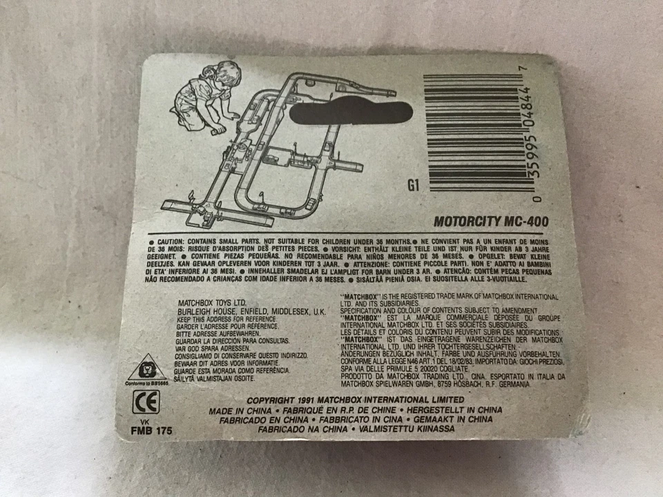 MATCHBOX MB 34 FORD RS 200 - EN TARJETA - ¡MUY RARO TODO AZUL!! COLOR RARO Foto 2 de 2