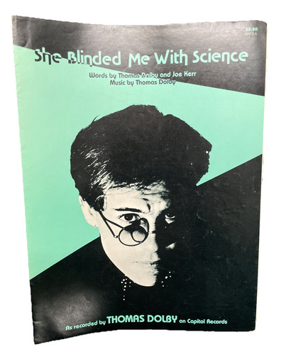 She Blinded Me With Science Thomas Dolby Noten - Bild 1 von 2