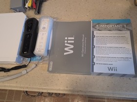 Nintendo Wii  Console - White Tested