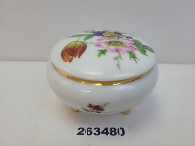 Deckeldose Ludwig Kamenz/Sa. Porzellan Blumen Frühling Aufbewahrung Deko #263480