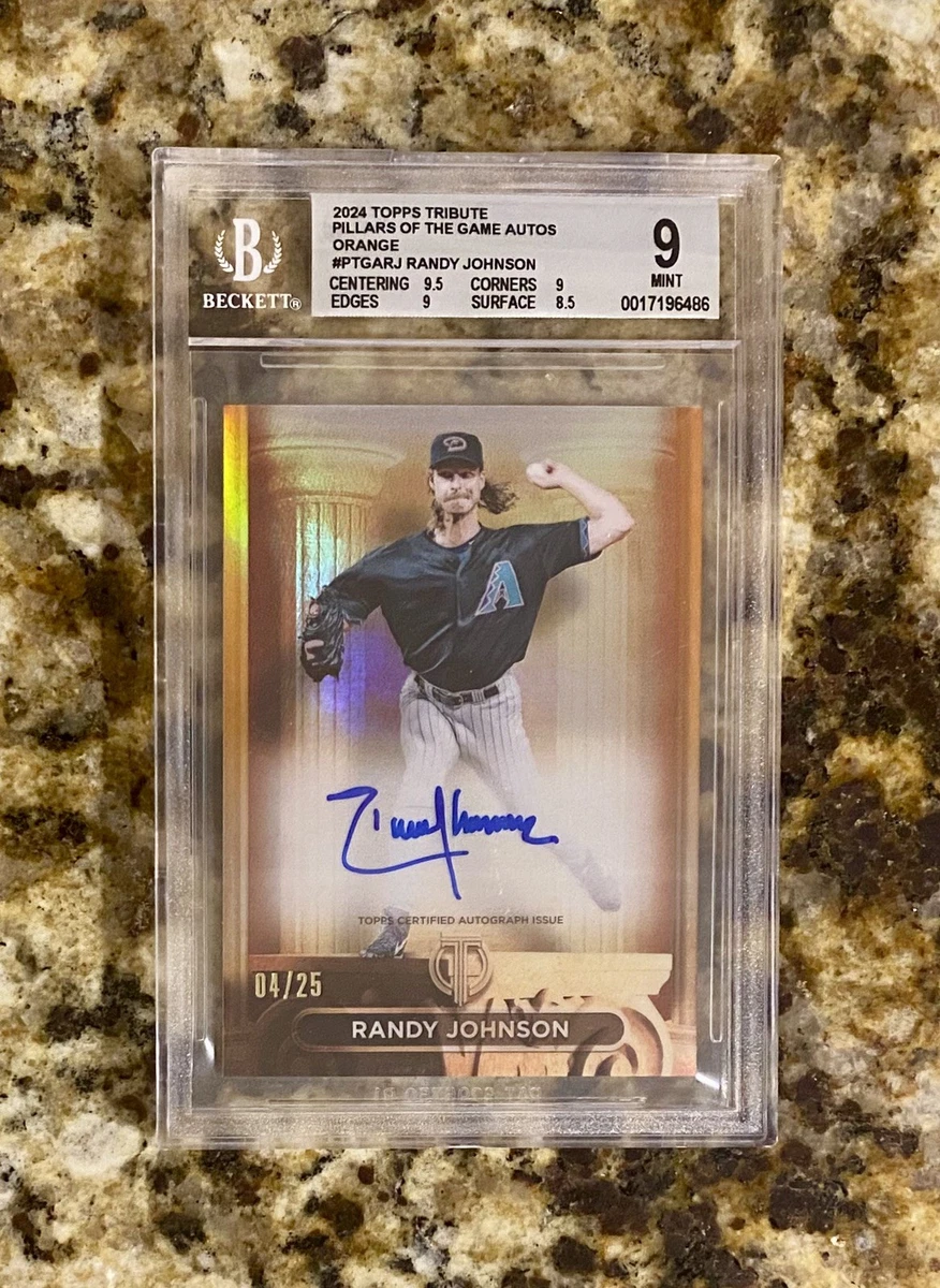 Topps Randy Johnson Baseball Sports Trading Card Singles Serial