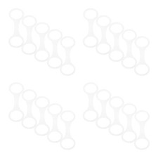 20 pcs Scuba Snorkel Clip for Mask - Silicone Diving Mask Strap Holder Retainer
