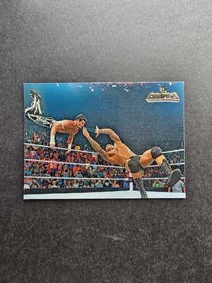 2011 Topps WWE Champions Randy Orton   Highlight ''RKO On Evan Bourne'' #48