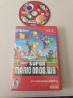 New Super Mario Bros. Wii Nintendo Wii InComplete (2009) CIB No Manual