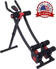 M quina de abdominales plegable, equipo de entrenamiento de fuerza central NUEVO