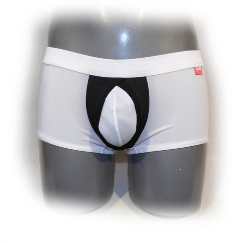 Pants transparent pastellfarben mit extra Platz vorne Size:M(1879) - Bild 2 von 4