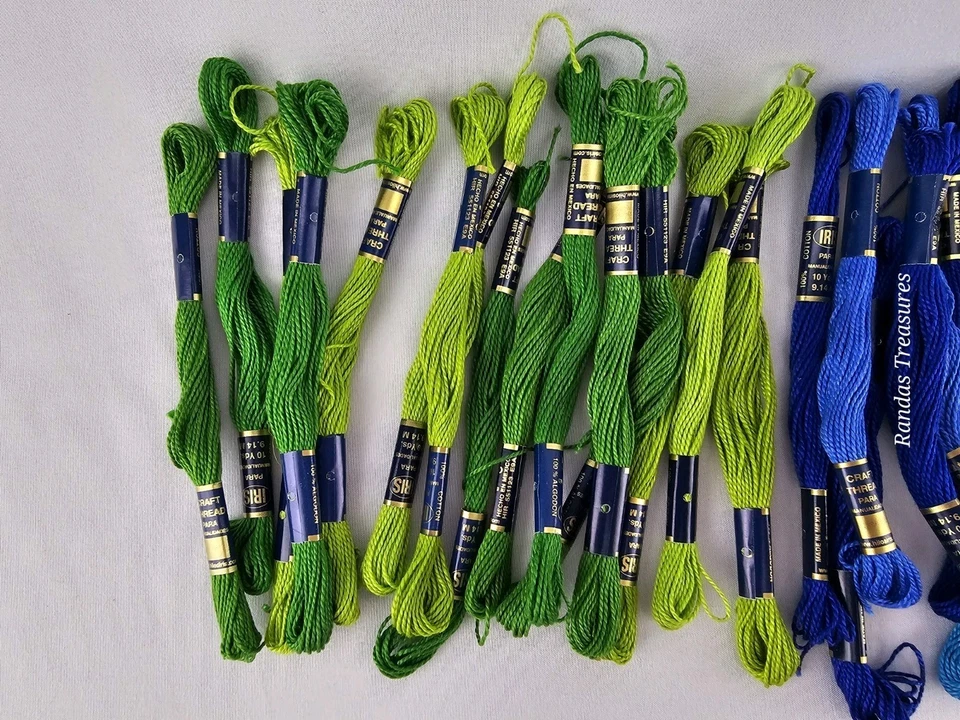 Vintage Iris Threads 102 Skeins Embroidery Floss Thread Parma Cross Stitch New! - Image 2 of 4