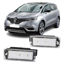 Passt für Renault Espace V JR Bj. 02.15-03.23 LED Kennzeichenbeleuchtung Leuchte