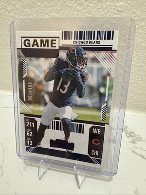2024 Contenders Keenan Allen Game Ticket Blue Foil 001/499 Bears First Run