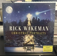 RICK WAKEMAN "CHRISTMAS PORTRAITS" LP [NEW] 12" VINYL RECORD XMAS SCARCE