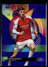 2023-24 Topps Finest UEFA Champions League Purple Shimmer #52 Kai Havertz /199