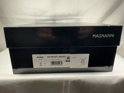 MAGNANNI Bonn Chelsea Boots Mid Brown Suede 24194 Men display picture 1