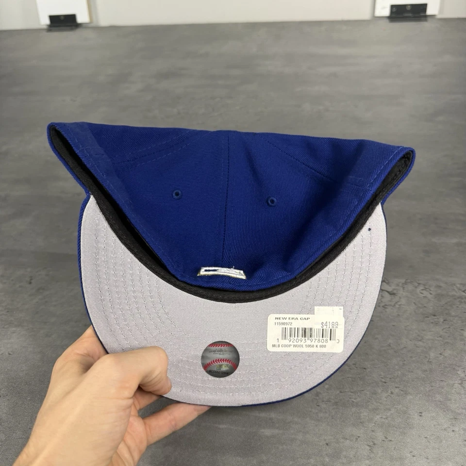 Kansas City Royals Hat New Era Cap 8 Turn Back The Clock 1971 Cooperstown 5950 - Image 4 of 4