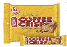Coffee Crisp 4 Pack - Chocolate Bars - 4 x 50g - Nestle Canadian Snack