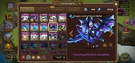 Summoners War Global 5LD5:🔥 Narsha/ Elenora/Pater/D.Zen/Mi Yang🔥+221 Swft G3 