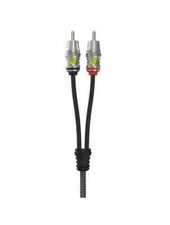 Cerwin Vega RS17 - 17 feet 2-Channel Dual Twisted Molded End RCA Cable