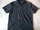 Under Armour Polo Shirt Men's Large Gray Loose Heat Gear Golf Casual Performance