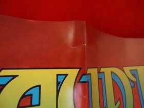 Gauntlet Nintendo NES Foldable Promo Poster Insert ONLY Guantlet