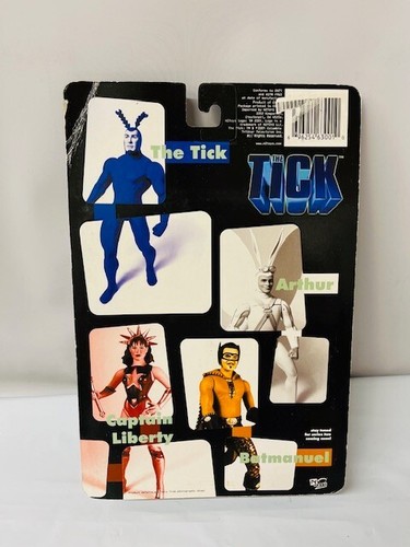 2001 N 2 Toys The Tick Action Figure w/ Real Superhero License - Picture 2 of 3