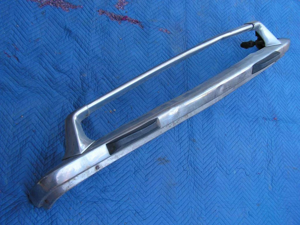 Parachoques trasero cromado Citroen ID DS 19 21 Pallas sedán OEM libre de óxido muy bueno Foto 2 de 4