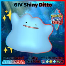 ✨ Shiny DITTO 6IV Japanese JPN Masuda ✨ Pokemon Sword and Shield 🚀 PICK NATURE