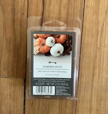 Threshold Pumpkin Spice Scented Wax Melts 6 Count Package Brand New