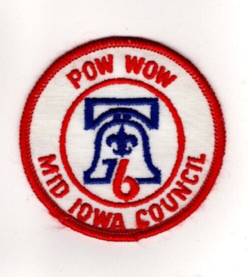 Mid-Iowa Council	Des Moines	IA, 1976 Bicentennial Pow Wow Patch