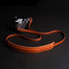 Fit For Sony Fujifilm Real Leather Camera Strap Shoulder Belt Adjustable Comfort