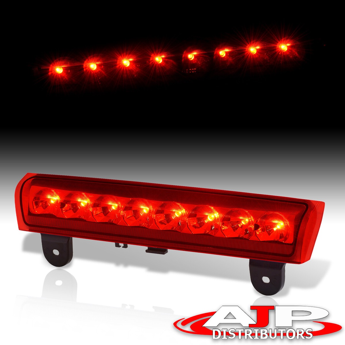 Rear Brake LED Light Lamp Stop Smoke Red For VW Golf MK5 High Level 3rd Third