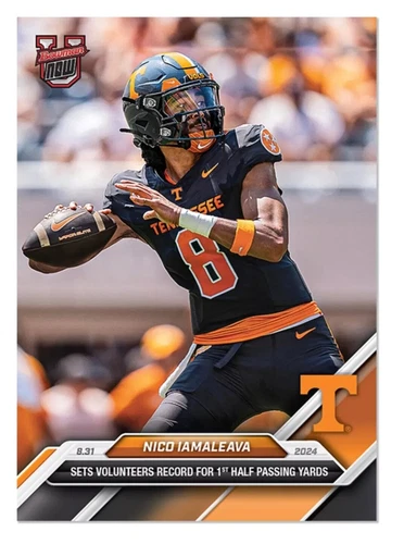 2024 Bowman U Now Nico Iamaleava #3