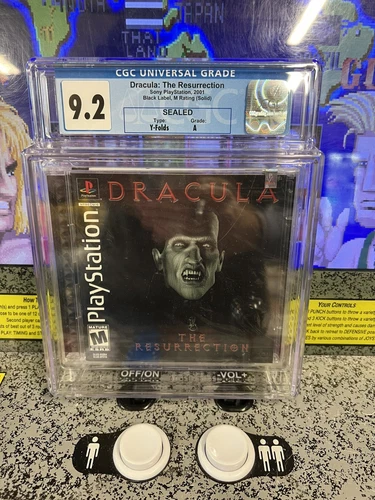 2001 PS1 Dracula: The Resurrection Graded CGC 9.4 A Sealed BRAND NEW Playstation